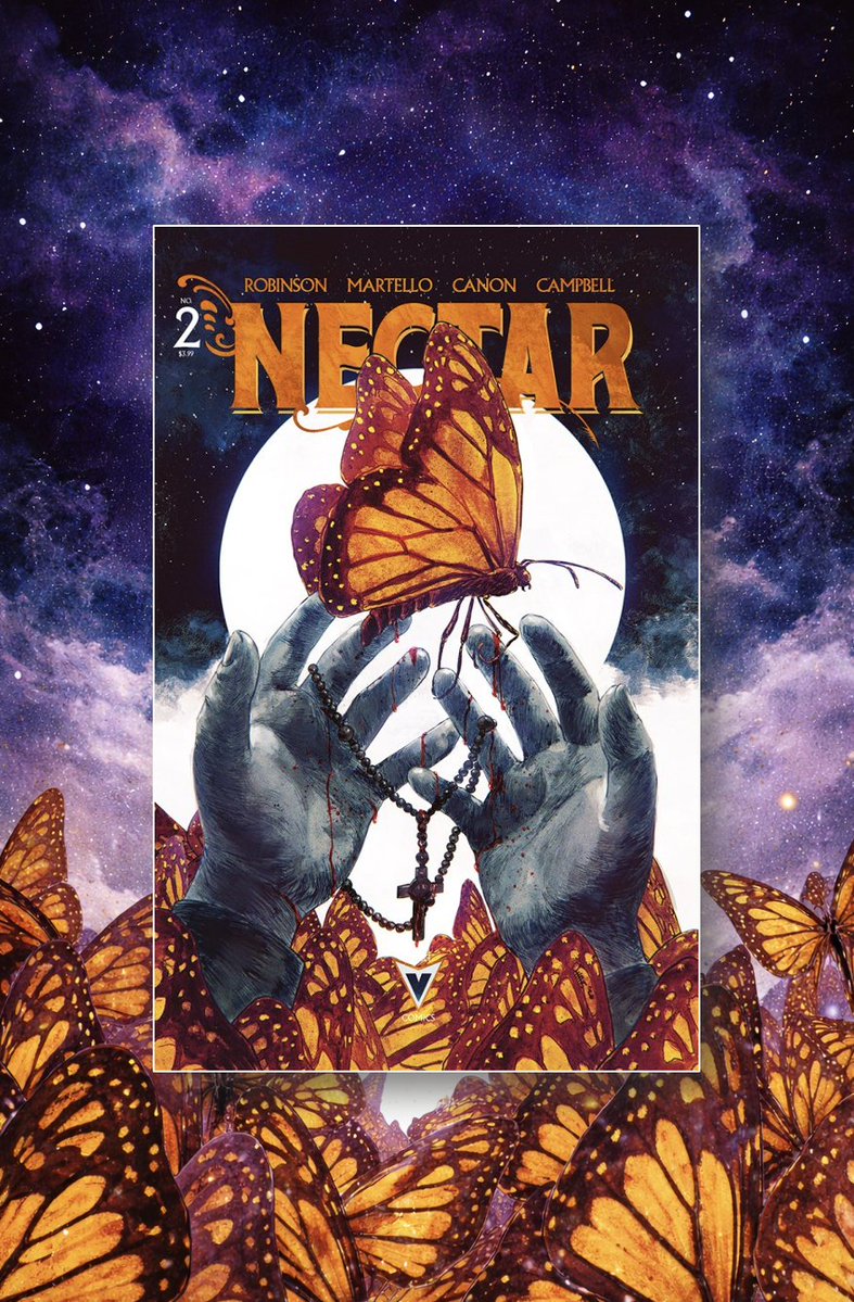 MachewsComics's tweet image. Another treasure to be on the hunt for today for🔥

Nectar #2🦋

4 incentive covers on this one,  highest is a 1:30 👀

But honestly… Cover A still the winner for me 🏆✨ 

This one’s gonna be moving today a bit🦋

#Nectar #Nectar2 #NCBD #NewComicBookDay #LCS #TrendingComics