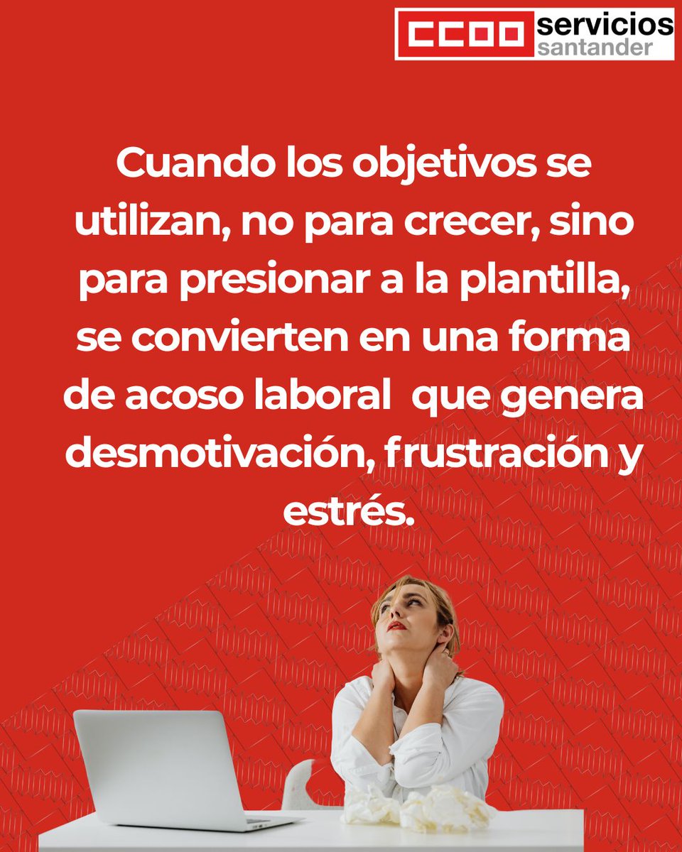 CCOO Banco Santander tweet media