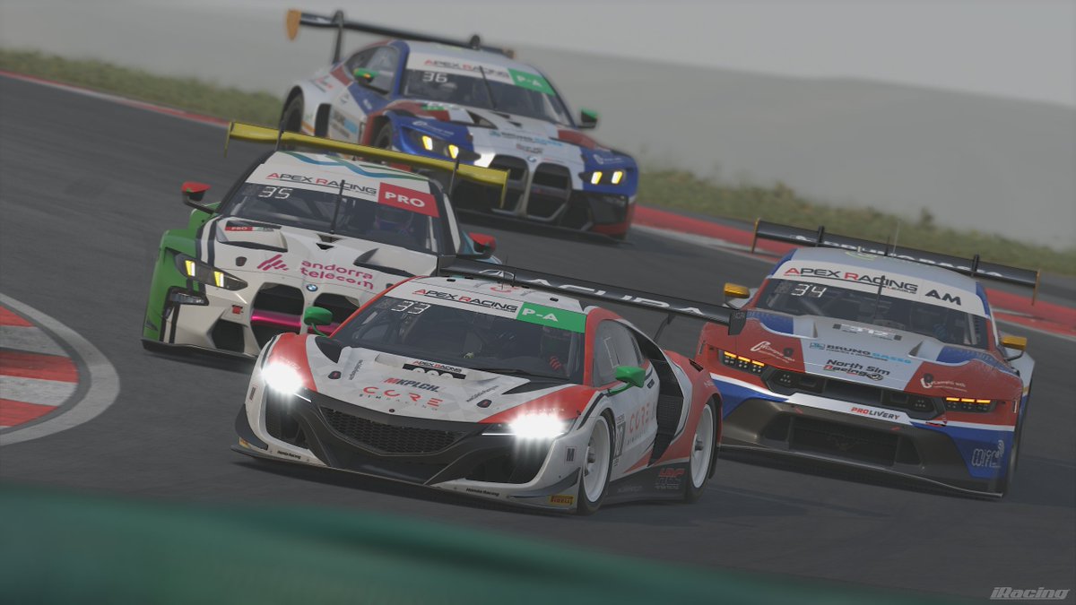CoReSimRacing's tweet image. #ARL | A solid R2 🇵🇹 @CircuitPortimao at @ArlEsports #gt #trophy for CoRe - T.Kunath with Top-5 in Pro, Marcus Fox finishes 2nd in Pro-Am again. J.Vollmers grabs a Top-10 in Pro in one of the heats. #iracing #simracing #iracingofficial