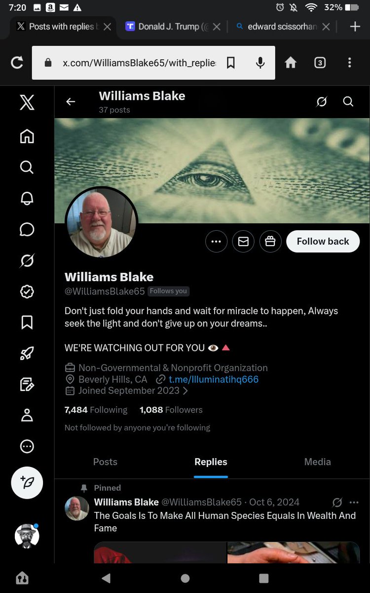 UncleFunkbeard's tweet image. LOL I JUST GOT ONE. Not a journalist, promoter or dancer. The one I said. I'm guessing it's because I said the word, so I'm not going to say it again.

Honestly hate to block it, but...

#blockthebots