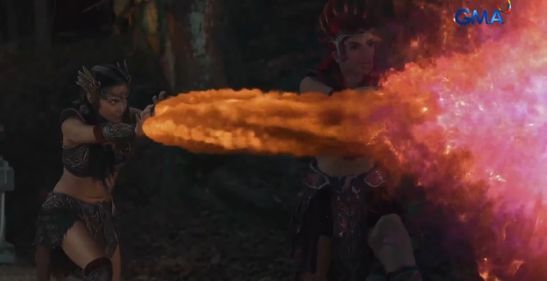 FacelessRosie's tweet image. "Walang hadiya ko ang mapapaslang habang ako ay narito"

I believe this is a silent commitment Pirena is living by ever since she met the four new gens. Walang pagdadalawang isip tumulong at magsakripisyo para sa buhay ng apat na ito.

#SanggreLabanSapiro