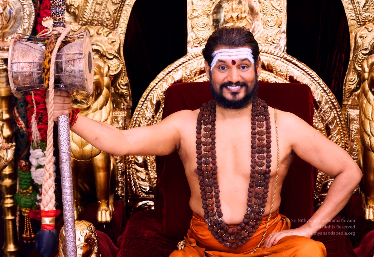 KAILASA's SPH NITHYANANDA tweet media