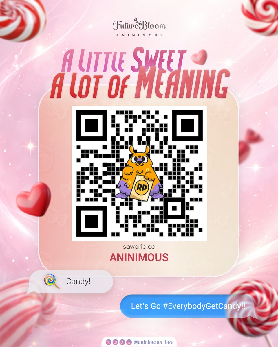 aninimous_ina's tweet image. Setiap rasa yang kamu berikan, akan meninggalkan kesan yang membekas.
Satu suara yang kamu bagi hari ini, bisa menjadi langkah untuk membawa Petite Girls ke panggung Request Hour tahun ini.

Salurkan donasi kamu, agar setiap orang mendapatkan rasa manis dari Candy.

Scan QR