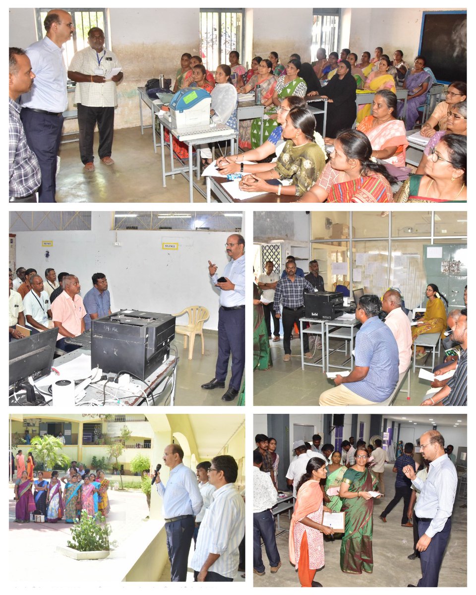 TNelectionsCEO's tweet photo. Karur district strengthens election preparedness through polling personnel training. 🗳️

Hands-on training was conducted in covering election procedures and effective handling of polling equipment.

These efforts ensure smooth, transparent, and efficient conduct of elections.

தேர்தல் திருவிழா!
தமிழகத்தின் பெருவிழா!

@ECISVEEP @deokarur 
#ECI
#TNElections2026