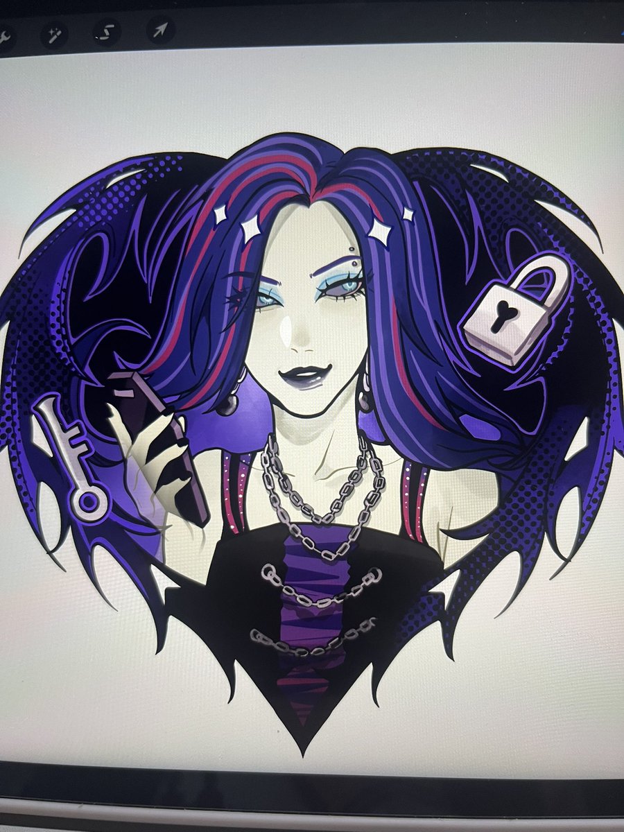 coquettebladie's tweet image. Spectra and Valentine done!! 

(Also I will finish abbey one later in the future instead😭 #monsterhigh #spectra #valentine