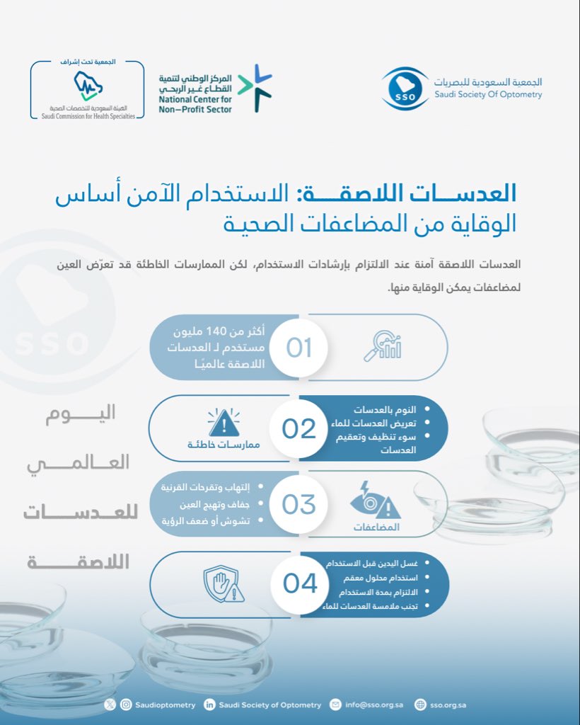 الجمعية السعودية للبصريات وعلوم الرؤية - SSO tweet media