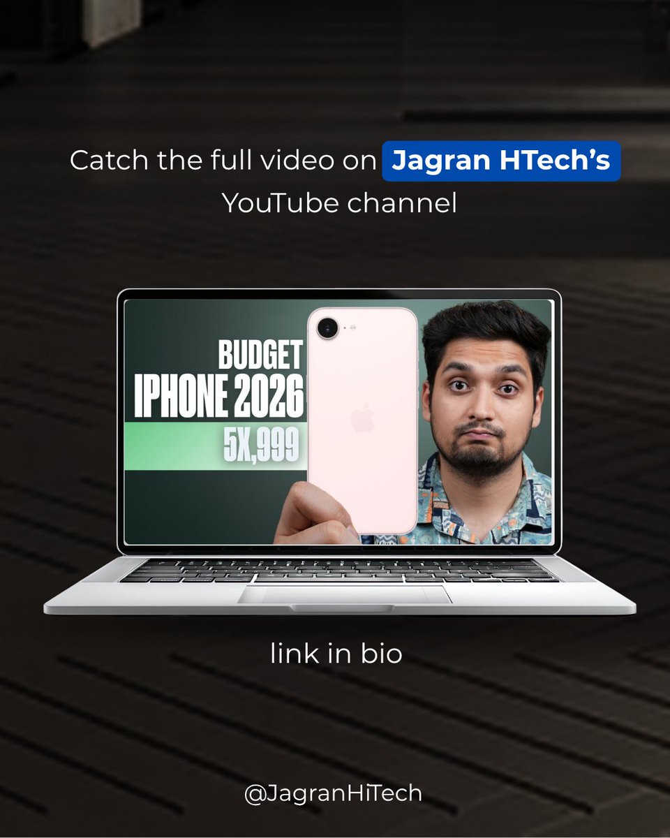 jagranhitech's tweet image. We used the iPhone 17e for a full month 
Some things impressed us, some didn’t.

Here’s our honest take.

Watch the full video on YouTube 

#iPhone17e #iPhoneReview #AppleIndia #SmartphoneReview #MobileReview