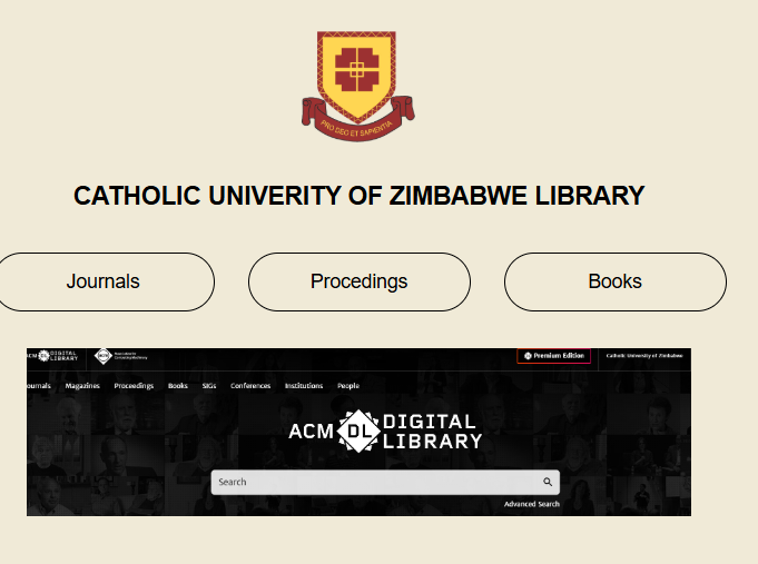 Catholic University of Zimbabwe Library (@cuzlibrary) / Posts / X