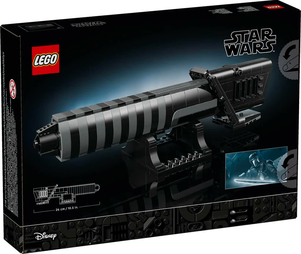 lgmbricks's tweet image. Lego Star Wars #40917 The Darksaber
Age Range - 10+
Piece Count - 278

Availability - Free with LEGO Star Wars purchases over $160 / €160 / £145

Promo Dates - 1st-6th May 2026