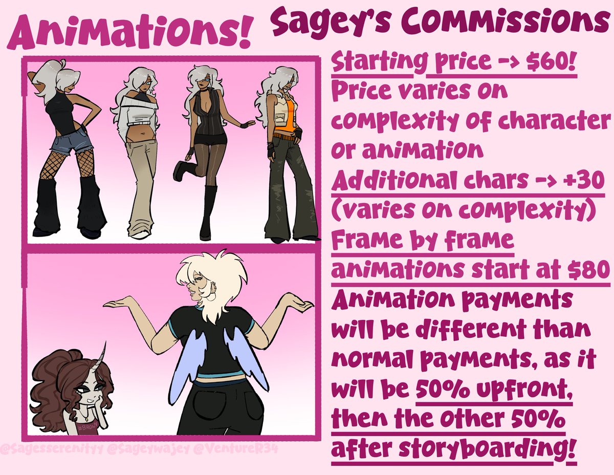 VentureR34's tweet photo. STATUS: OPEN !!!
Updated prices and terms!!!
More examples of art on my account, and if you have any question's don't be afraid to dm me! https://t.co/7YX5x4WypD