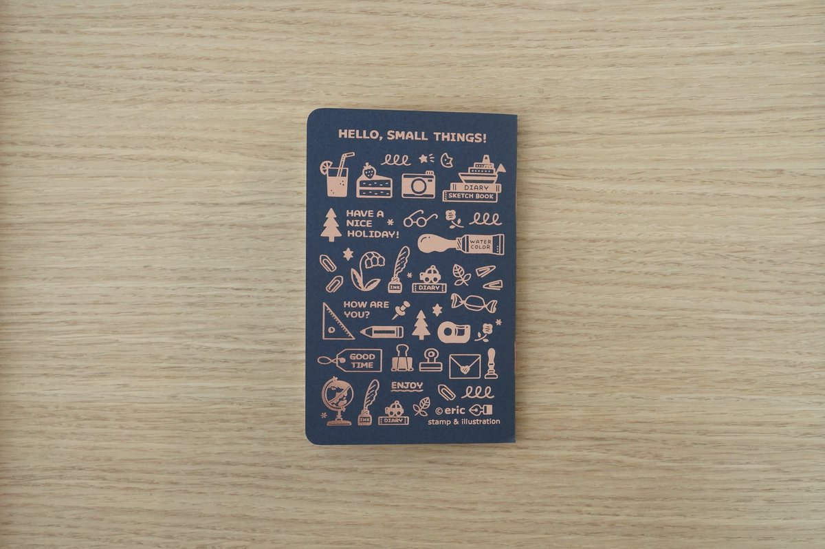 ダイアログノート®︎ページ番号入りの小さな方眼ノート tweet media