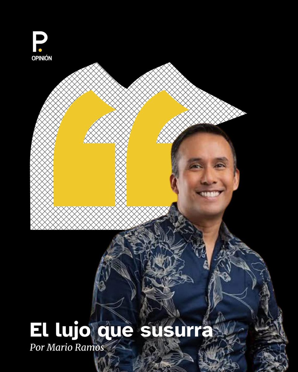 ¿Es posible que el lujo más absoluto sea, simplemente, el silencio? En un mundo que nos grita desde todas las pantallas, Mario Ramos nos invita a redescubrir la elegancia de lo sutil. Continúa leyendo en el enlace de nuestras stories o 👉 tinyurl.com/fz98wmjf