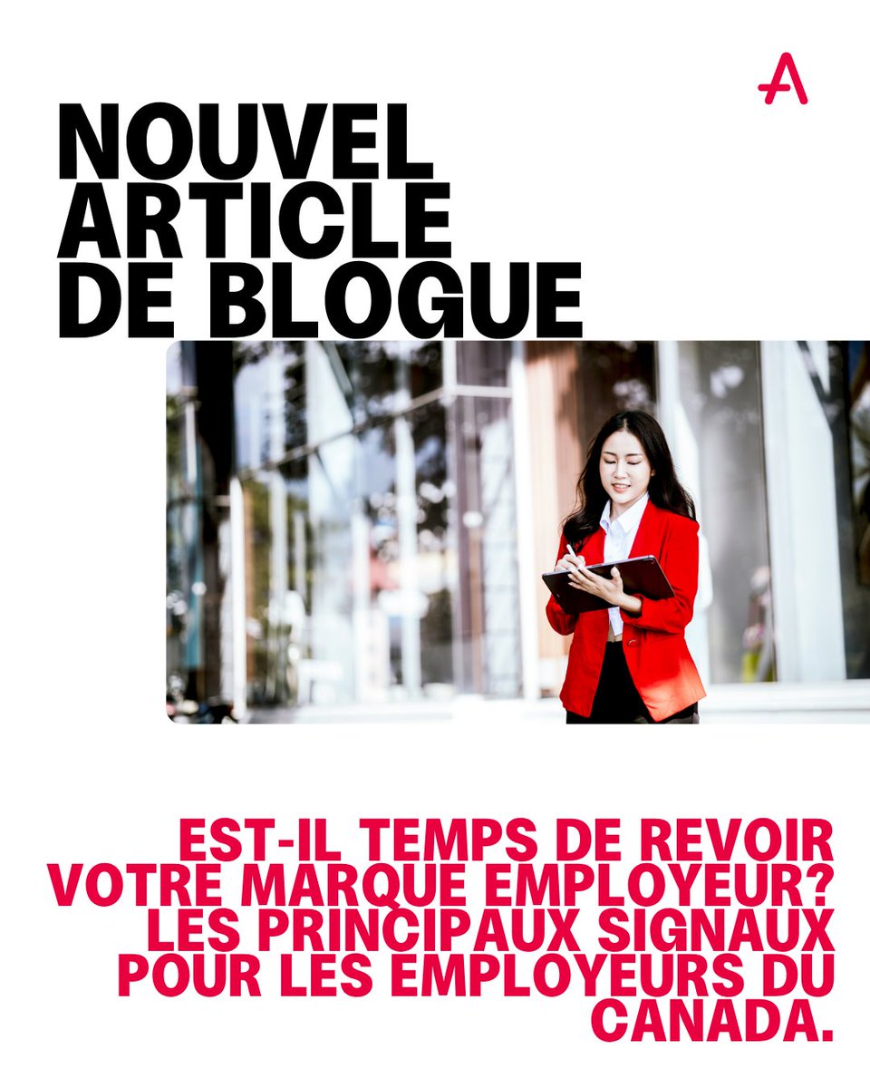 AdeccoQC's tweet image. Est-il temps de revoir votre marque employeur? 

Découvrez les signaux clés à ne pas ignorer pour rester compétitif sur le marché des talents au Canada. 
👉 bit.ly/4twYIxC

#MarqueEmployeur #StratégieRH #TendancesRH #AvenirDuTravail #RH #EntreprisesCanadiennes