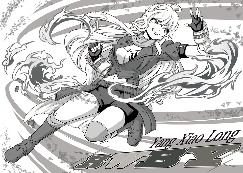 moaiMsama's tweet image. ヤンアタック！
#RWBY