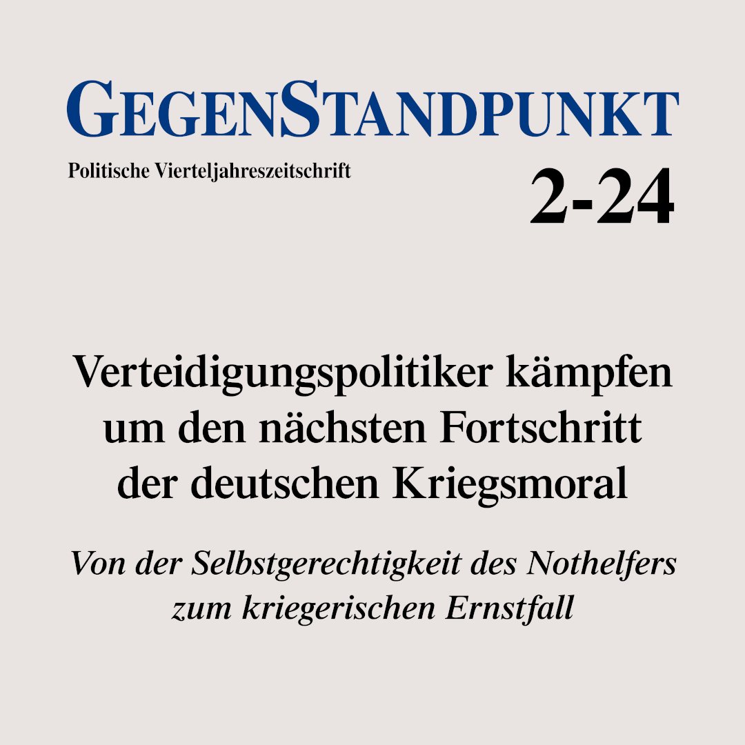 GegenStandpunkt tweet media