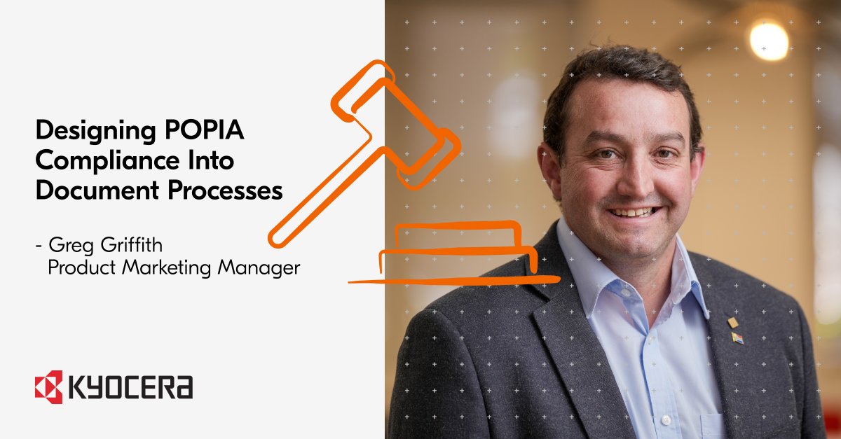 KYOCERA_DS_SA's tweet image. POPIA compliance starts with process design, not paperwork. 🔐

Build smarter, secure document workflows that reduce risk and improve governance.

Read more: bit.ly/429Vnsw

#KyoceraSA #POPIA #DataSecurity #ESG