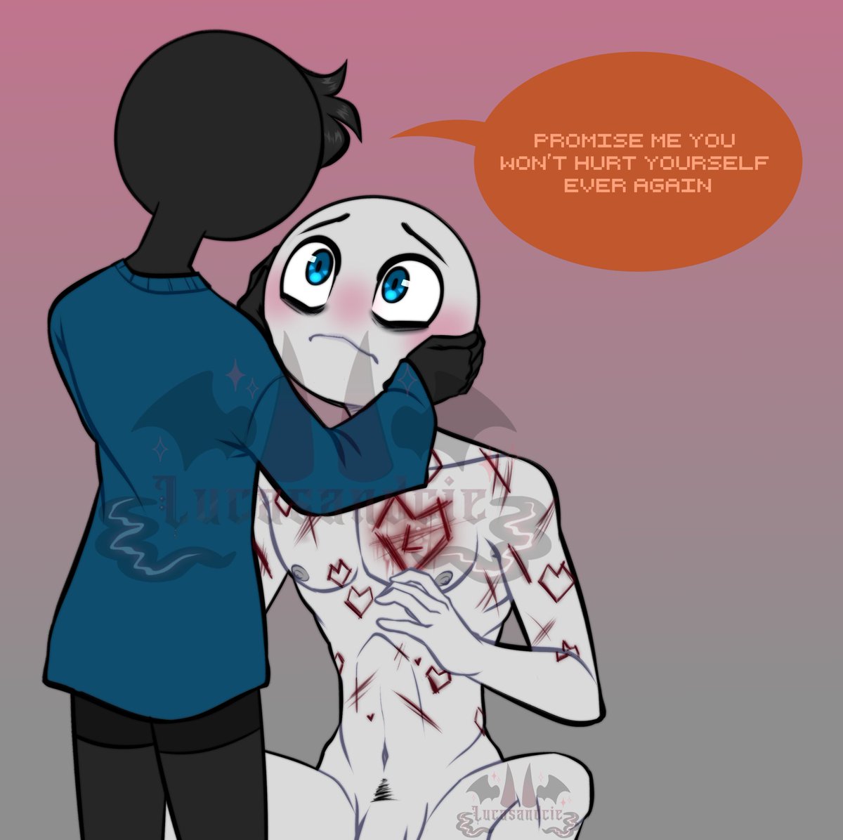 Lucasandcie's tweet image. Just in case, here is how it'll look like finished :3