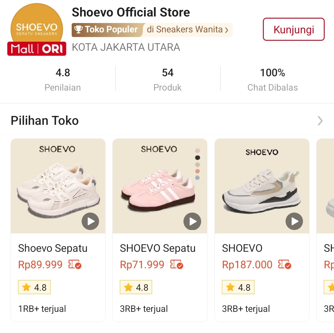 Aithernus's tweet image. Sneakers Produk lokal nih gess, tampilan jugaa kece banget harga aman buat kaum mendang mending...
s.shopee.co.id/7fVuHqYgOi
#Sepatu #lokal #fypシ゚