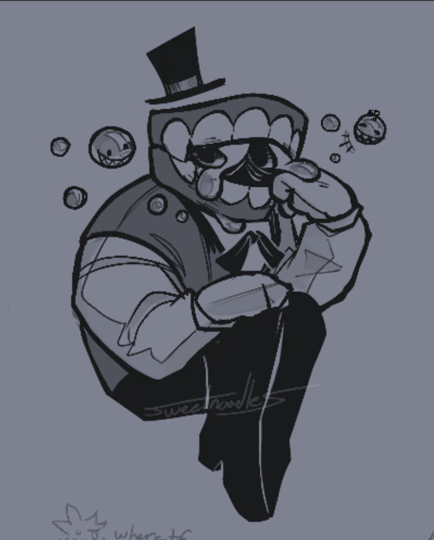 Ringmaster Gangle I'M SCARED OF SOCIAL MEDIA But, I feel bad that I don't share FANart ...