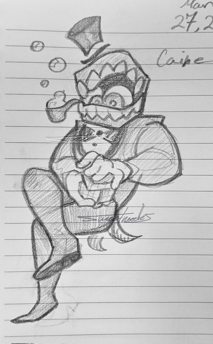 Ringmaster Gangle I'M SCARED OF SOCIAL MEDIA But, I feel bad that I don't share FANart ...