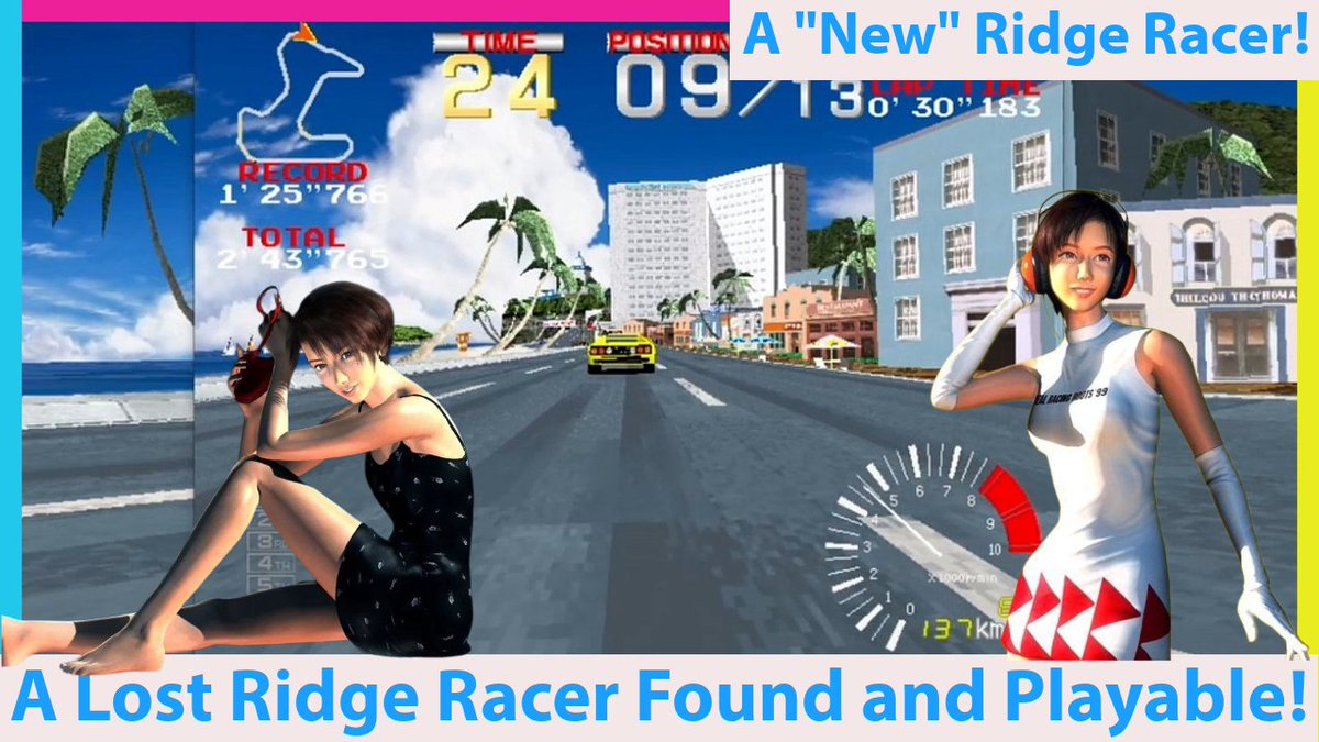 VEsoterica's tweet image. Seems like Ridge Racer is having an epic 2026; now Ridge Racer Three Screen has been dumped and made playable in a custom version of MAME! From lost media to playable...and its SO worth playing (vid in reply) #gaming #gamingnews #retrogames #gaming_news