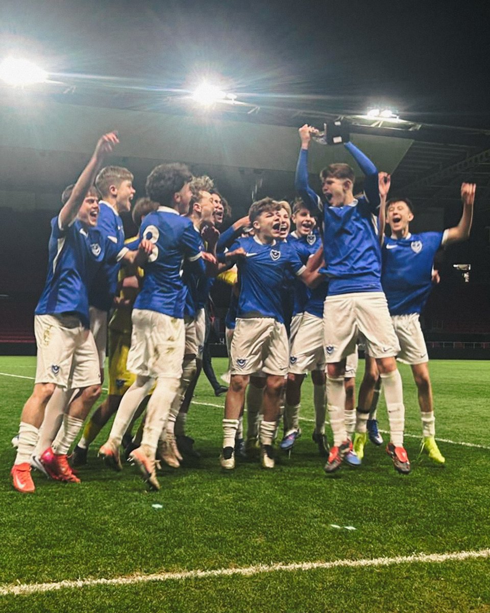 Portsmouth FC Academy tweet media