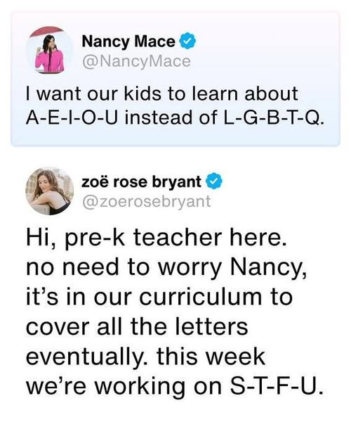 #NancyMace