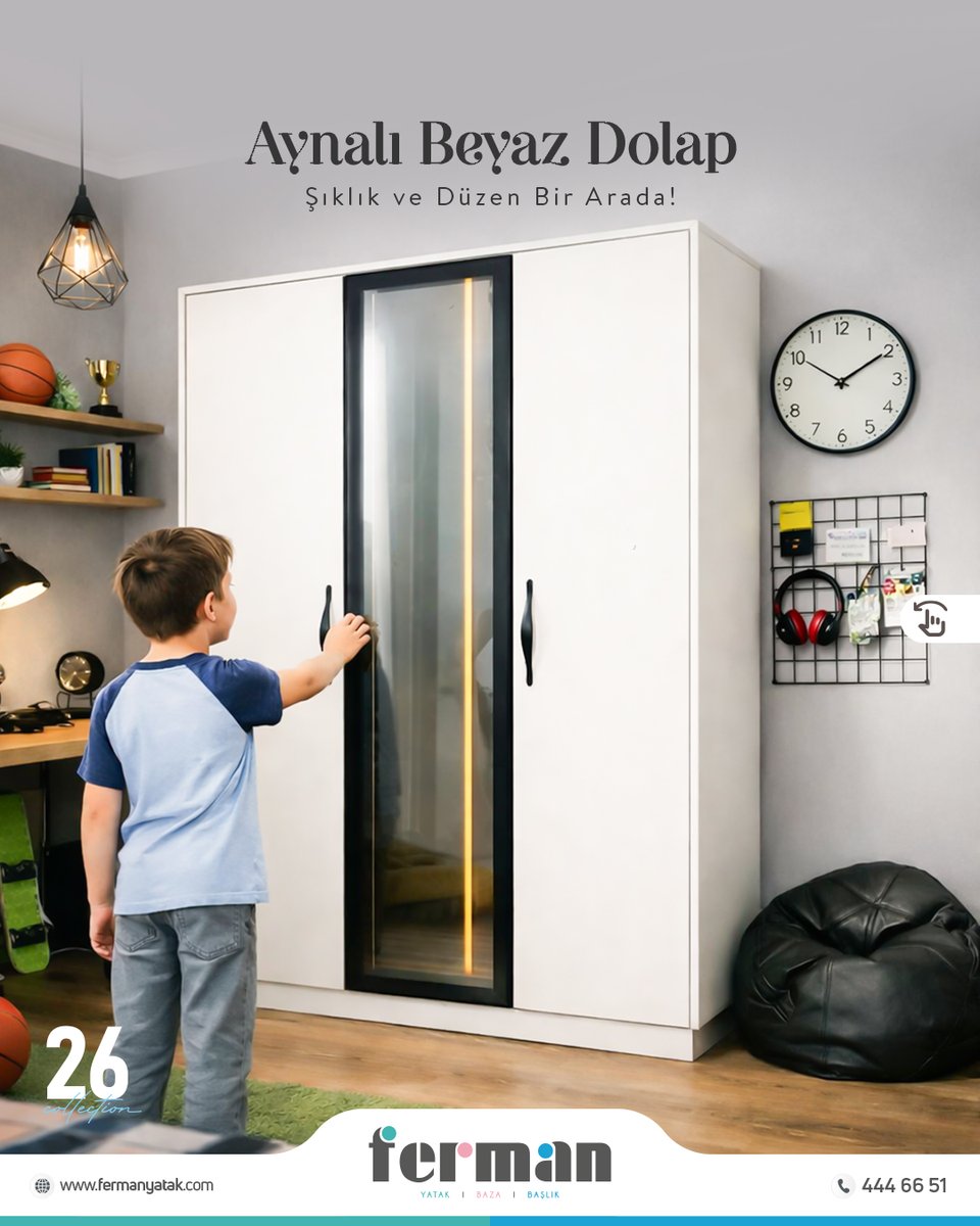 FermanYatak42's tweet photo. Yeni ceviz dolabımızla tanışın! 🌿

✔️ Genişlik: 124 cm
✔️ Yükseklik: 200 cm
✔️ Derinlik: 57 cm

Modern çizgiler ve fonksiyonel tasarımıyla eşyalarınızı düzenlemek artık çok kolay. Dolabın şık ceviz rengi, odanıza sıcak ve doğal bir dokunuş katıyor.

#FermanYatak #CevizDolap https://t.co/jlUgagutEe