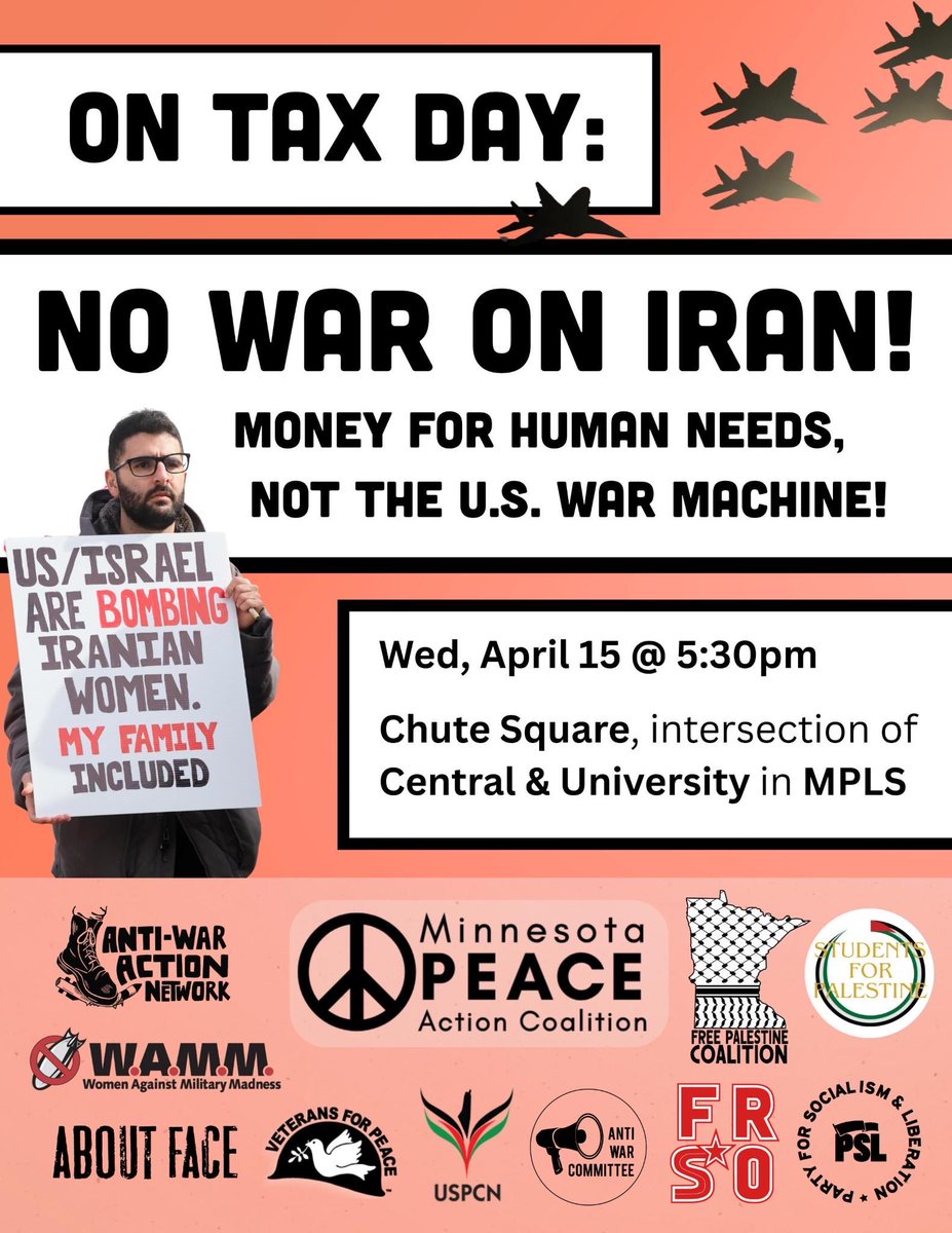 MN Anti-War Committee tweet media