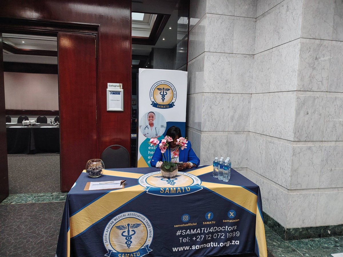 _cosatu's tweet image. #SAMATU at the Health Economy Advocacy &amp;amp; Leadership (#HEAL) Summit, discussing the advancement of diagnostics and treatment for cancer patients in the African region with some of the world-renowned cancer specialists.
14-15 April 2026
📷 Gallagher Convention Centre #Wellbeing