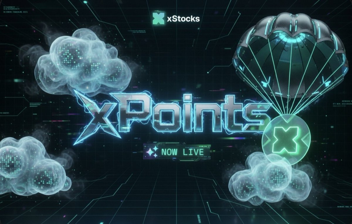 How to get xPoints?

▪️Holding xStocks

▪️Providing liquidity

▪️Lending or borrowing

Participating in ecosystem quests

Points accumulate daily and reflect how actively you contribute to the ecosystem.

Your activity and consistency determine how many points you earn over time.