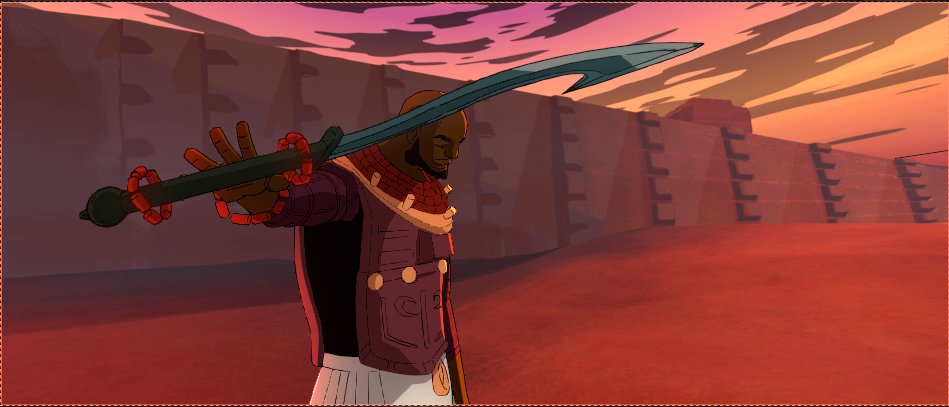 uzo_njoku's tweet image. Some stills from the final comp; Benin (Edo) fantasy warrior concept animation

#2danimation #blender #greasepencil #conceptart #animation #afrofantasy