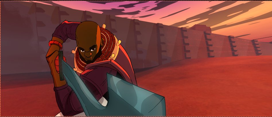 uzo_njoku's tweet image. Some stills from the final comp; Benin (Edo) fantasy warrior concept animation

#2danimation #blender #greasepencil #conceptart #animation #afrofantasy