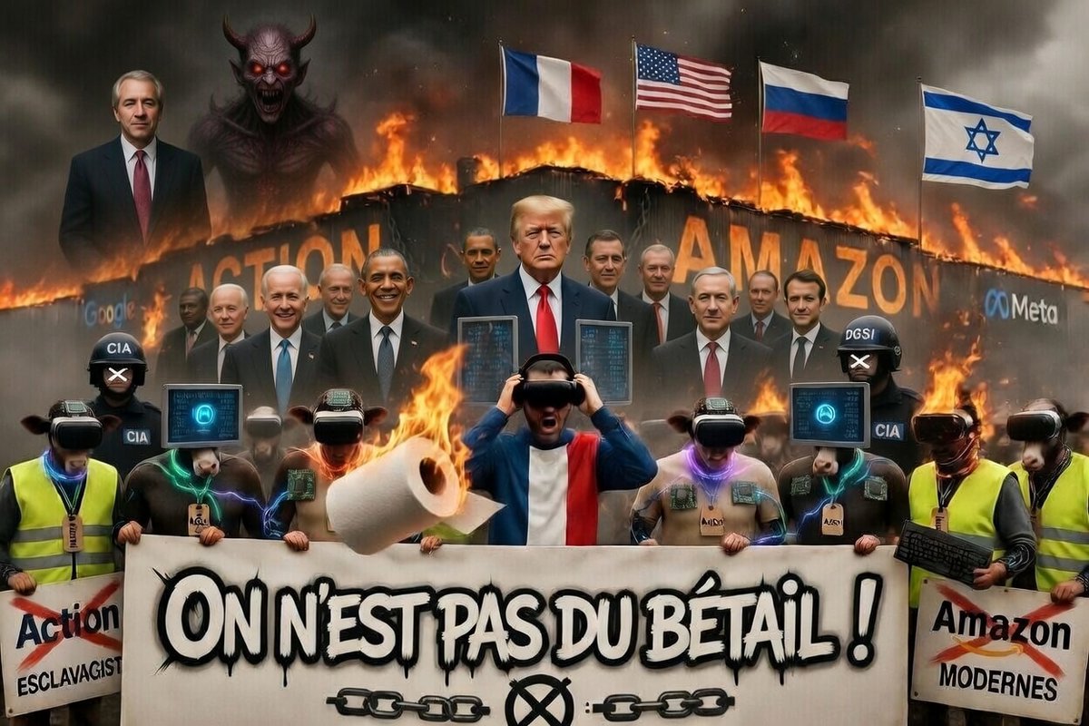 CitoyenDuMonde5's tweet image. #Sciences #tech #FrenchTech #Industries SanS conscience n'est que #asservissement !

Une seule réponse acceptable :