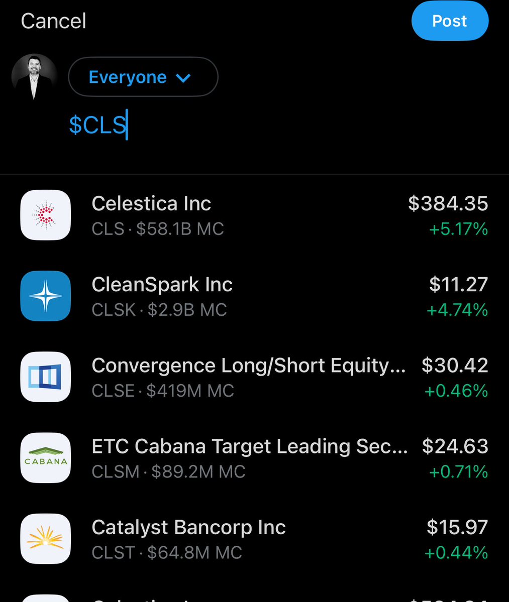 FinancialErnie's tweet image. New feature just dropped for investors. You can now see the stock price of the ticker when you type is out for a post.