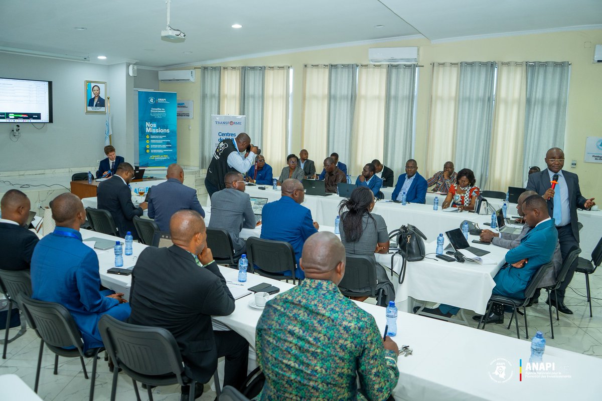 investindrc's tweet image. Sous la coordination de l’ANAPI et l’accompagnement du Projet TRANSFORME, la @Banquemondiale  accompagne la RDC  pour élaborer une matrice des actions et réformes urgentes B-Ready

Depuis ce lundi 13 avril 2026, l’Agence Nationale pour la Promotion des Investissements (#ANAPI),