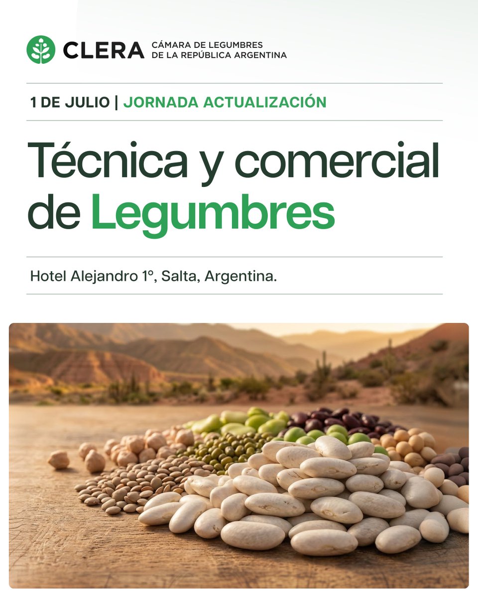 Cám. Legumbres Arg. tweet media