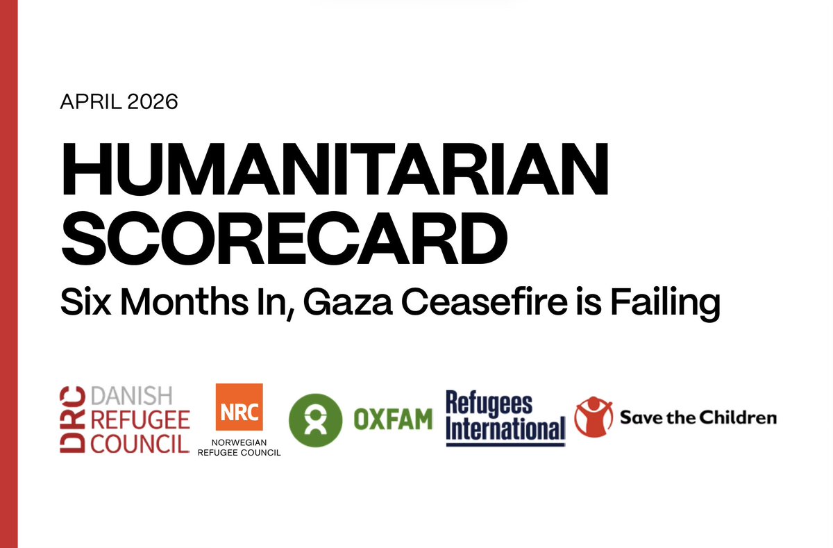 Dear <a href="/VP/">Vice President JD Vance</a> Vance - this is objectively wrong. As we <a href="/RefugeesIntl/">Refugees International</a> and partner orgs showed in new analysis last week, Israel is still blocking most humanitarian aid and obstructing legit aid groups.

You are falling for an Israeli govt talking point. 🧵