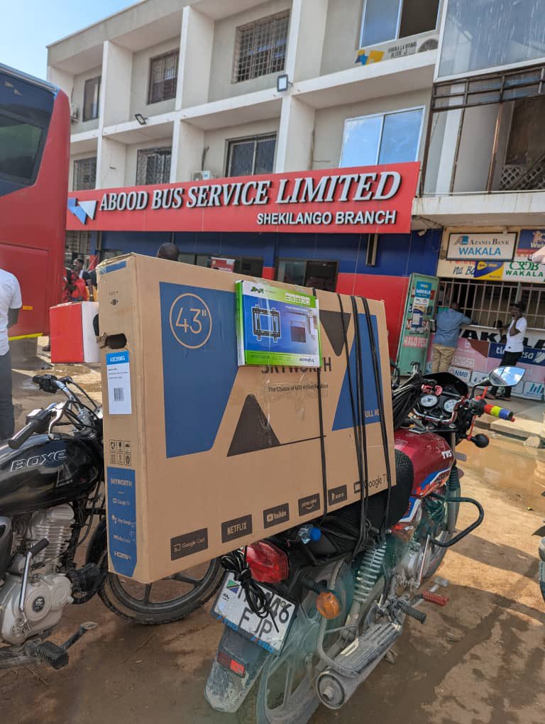 Pikipiki ya ukoo imefika maeneo muhimu