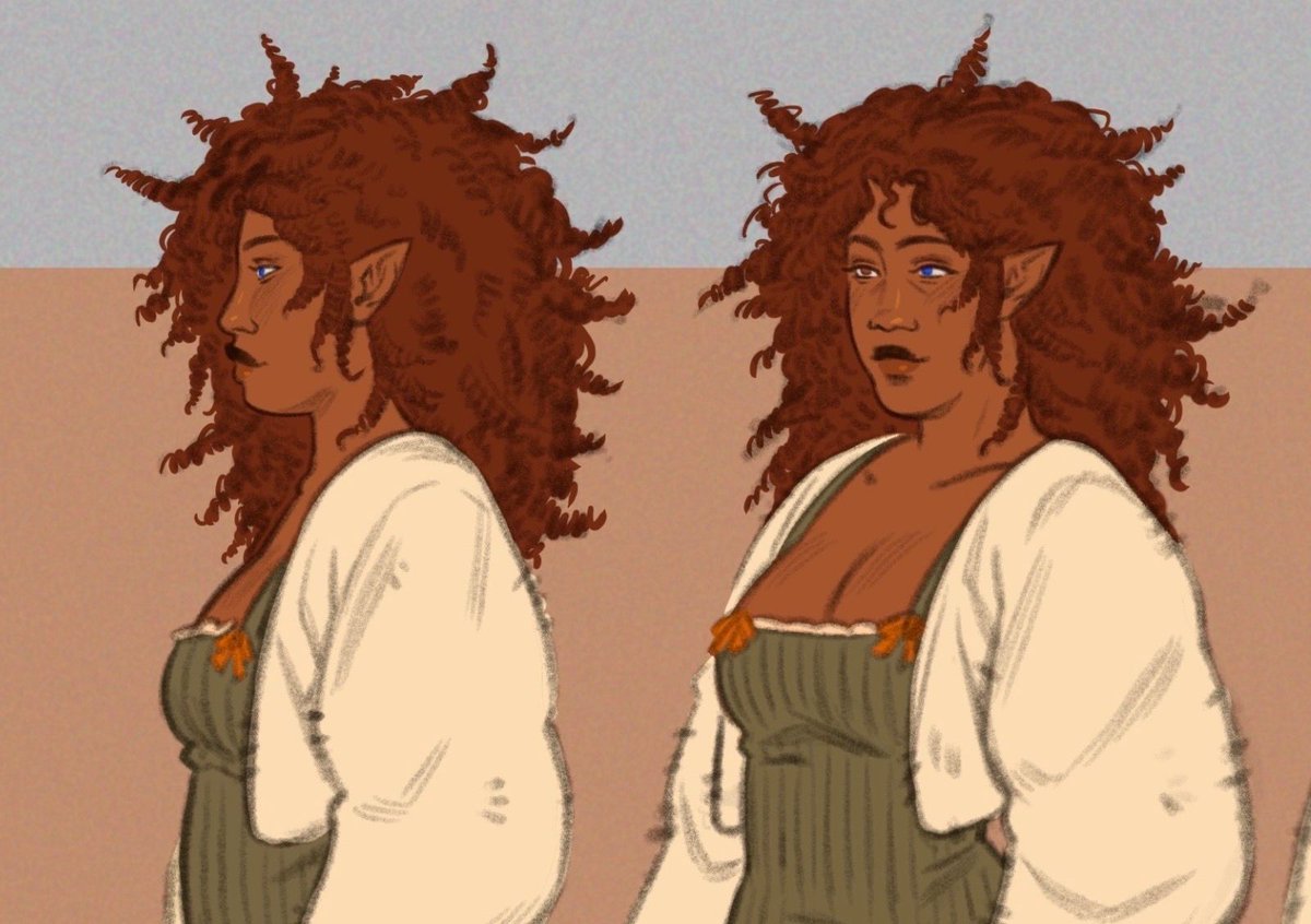 DrawDeRosa_'s tweet photo. Made a character ref sheet for my oc orange! Of course
now that I did this I have a strong urge to completely change her design lol.. like I think she’d look super with bigger ears but anyway what do you think?
Also I added a new service on vgen for character ref sheets 😜💖 https://t.co/DvTWz6h3G6