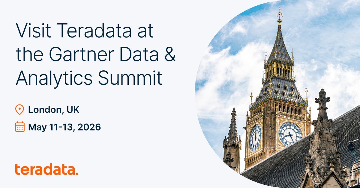 Teradata tweet media