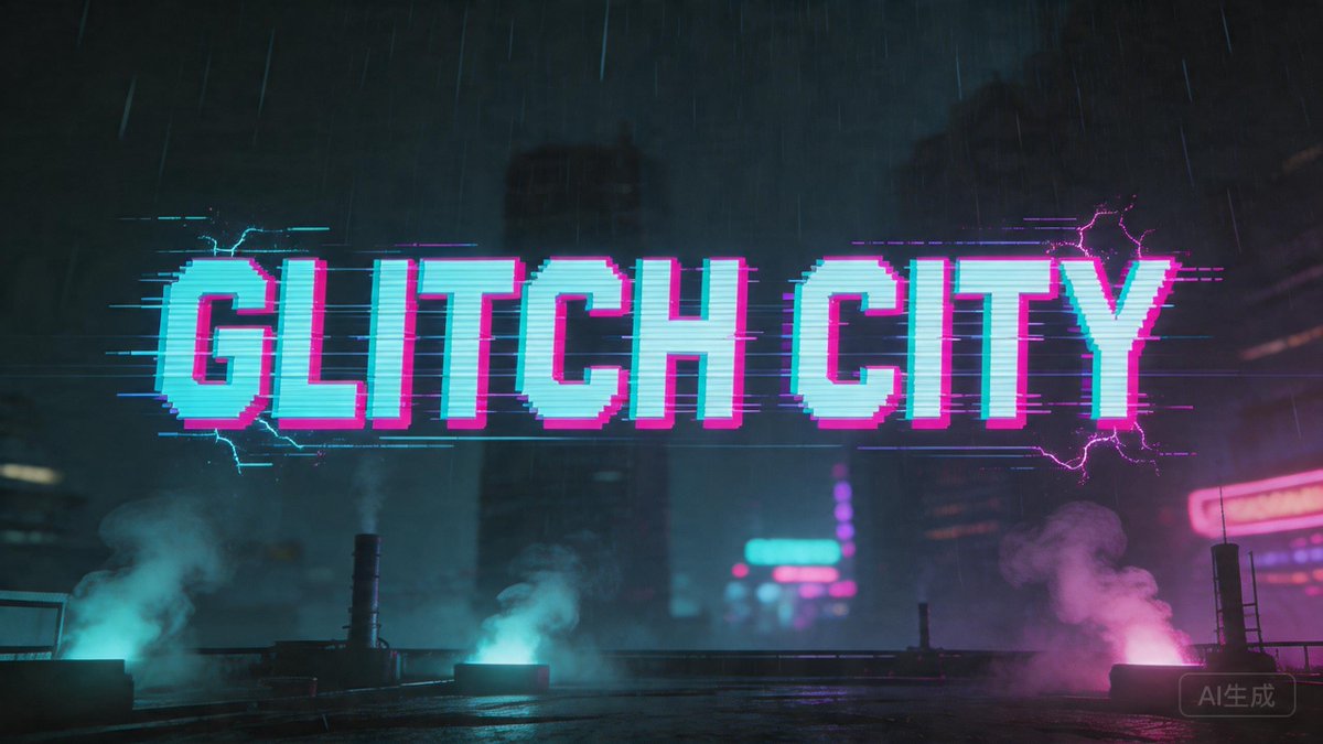 FontVibe's tweet photo. Made some cyberpunk text effects with AI — the RGB glitch aesthetic is really growing on me https://t.co/RNF9anUWA2