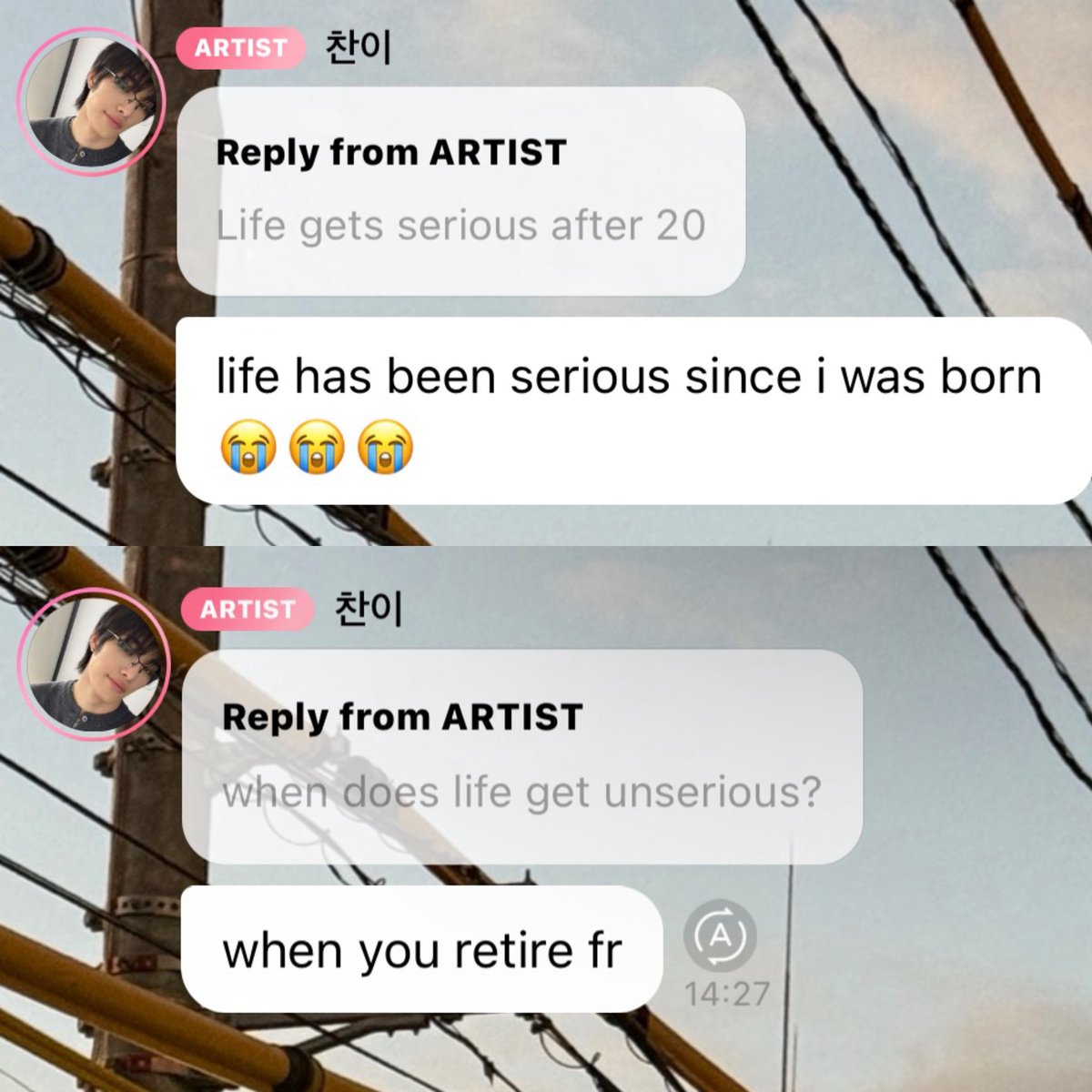 ilyyechan's tweet image. he’s so #Real