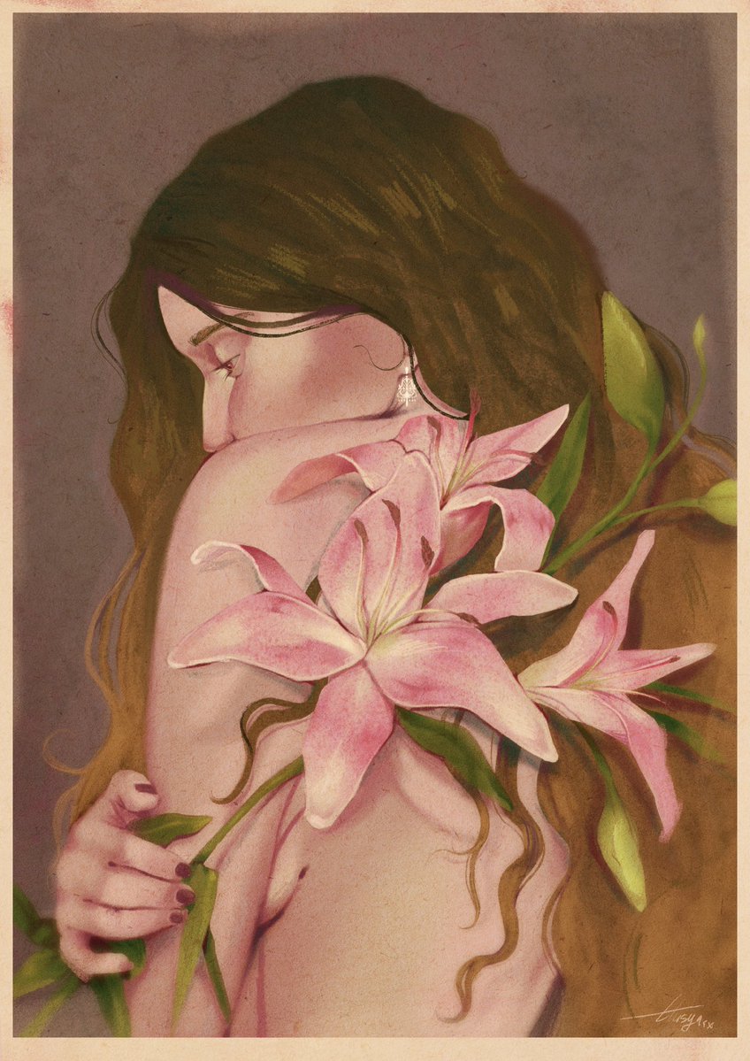 Lily
#illustration #украрт