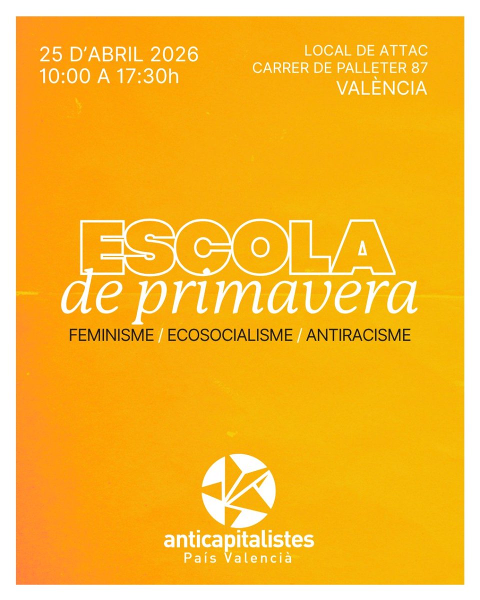 Anticapitalistes País Valencià tweet media
