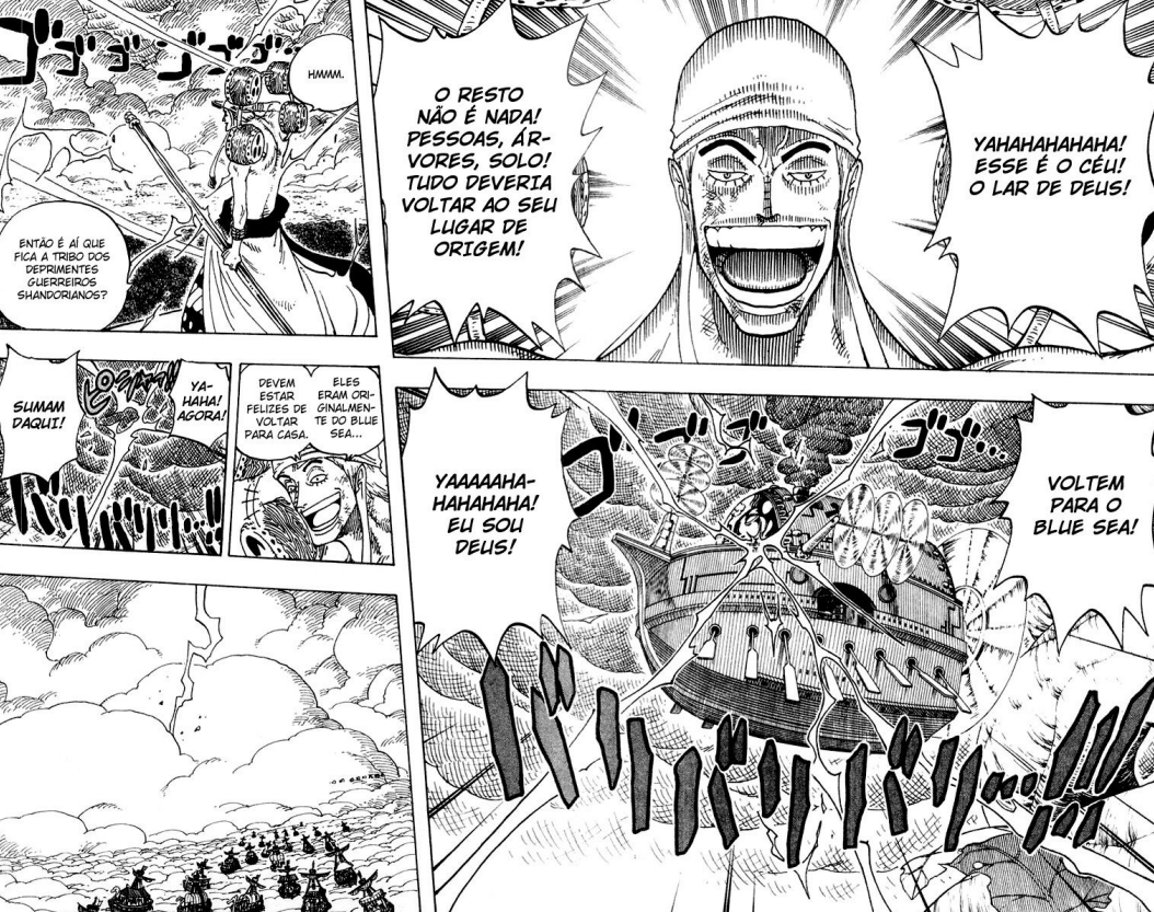 aMusic_Nerd's tweet photo. #ONEPIECE31 
Me perdoem os fãs do Enel, mas que vilão insuportável kkkkkkkkk

Até agora só fica na frente do Don Krieg pra mim, e não sei se quando eu chegar na Ilha dos Homens-Peixe vou achar o Hody Jones pior que ele não kkkkkk https://t.co/NWLgaaiykG