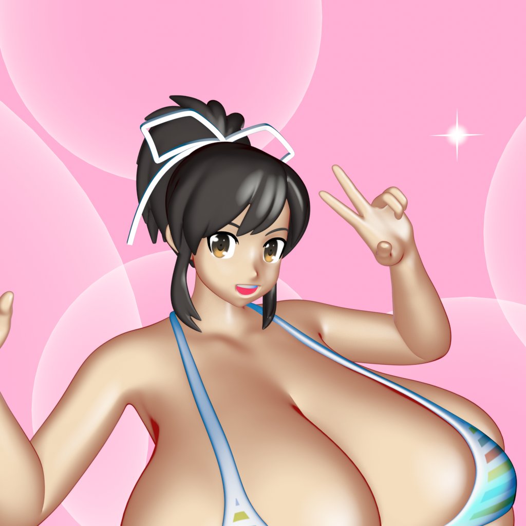 JoblessShinobi2's tweet photo. #PortfolioDay Hi I'm Jobless Shinobi I create 2D/3D art of busty women. Asuka from Senran Kagura is my muse &amp; I love making all kinds of sexy fanart of her. I've got nothing to sell so instead I'll just say I would love it if more people would make fanart of Asuka too. Thank you. https://t.co/PhfZe7fgk2