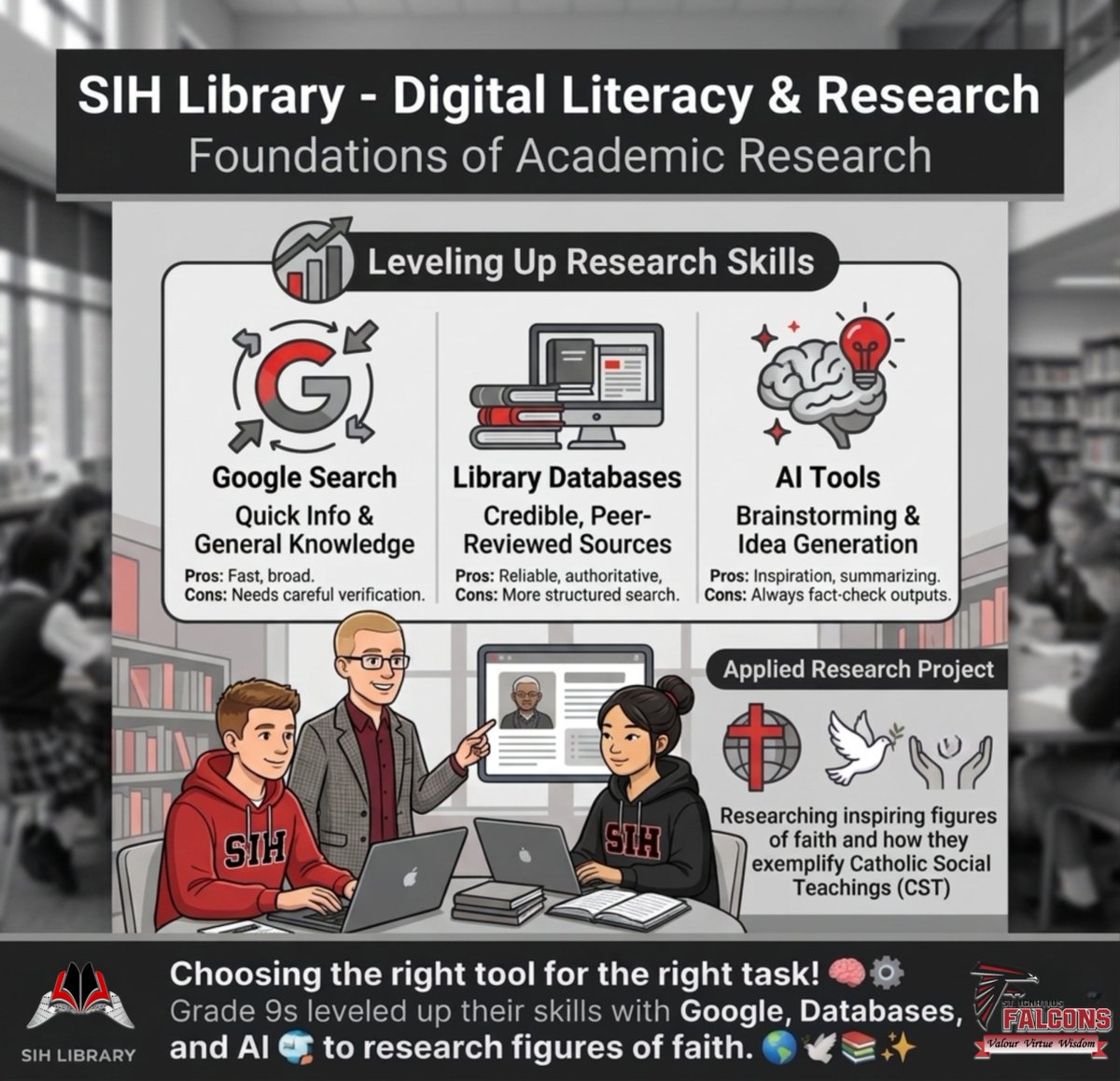 St. Ignatius Library tweet media