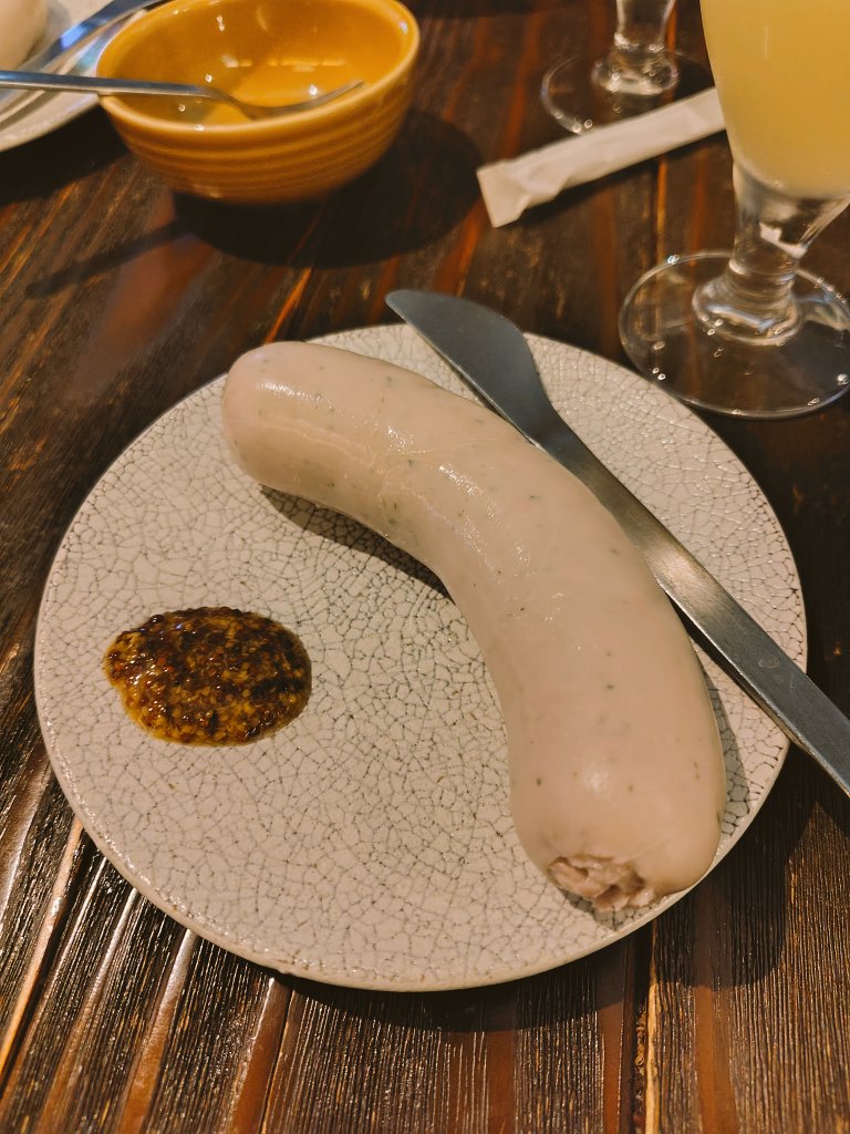 ホワイトヴルスト😋