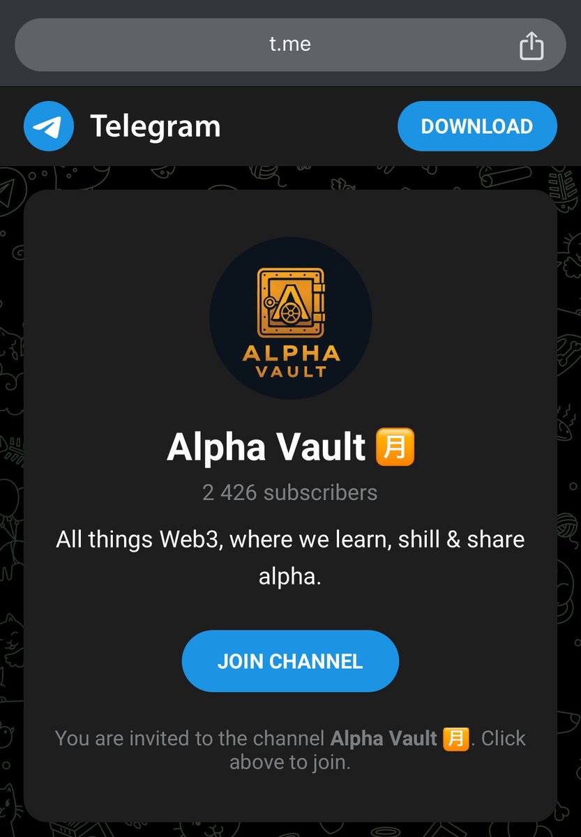 Alpha Vault tweet media